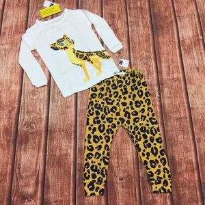 GAP Pajamas - Baby Gap 6 12 18 Month Lion Guard Cheetah Pajamas GAP Pajamas - Baby Gap 6 12 18 Month Lion Guard Cheetah Pajamas